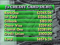 J's Credit Card Debt