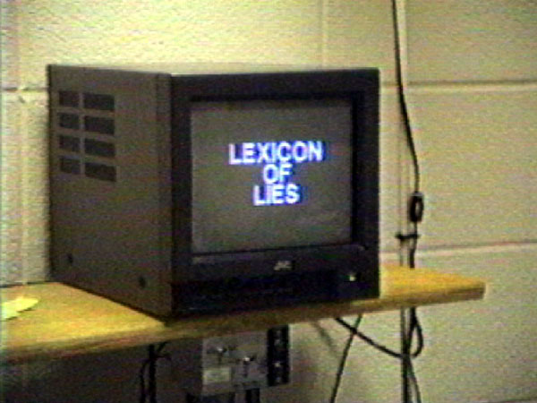 Lexicon of Lies