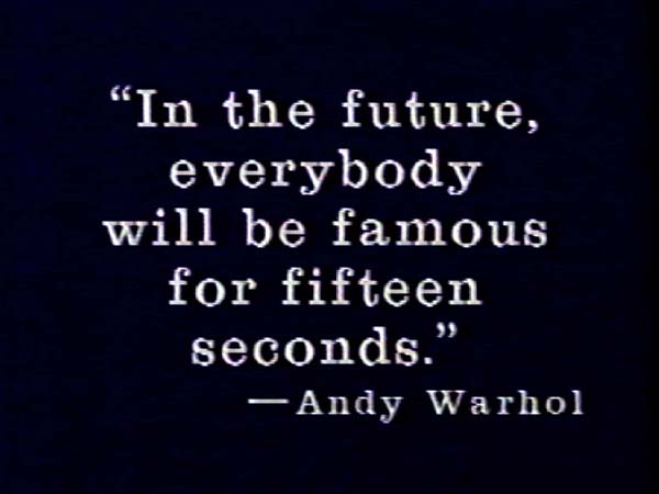 Warhol Quote