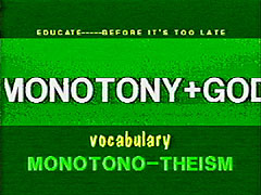 Monotono-theism