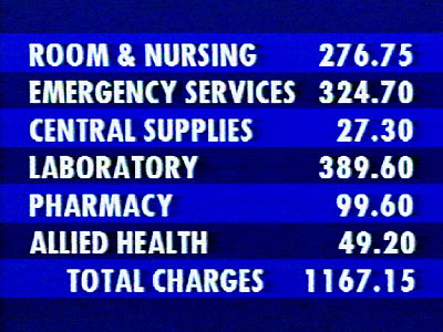 Hospital Bill