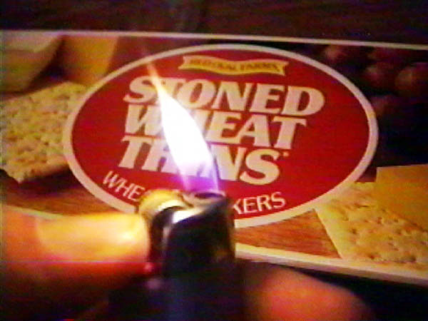 Lighter with Stoned Wheat Thins