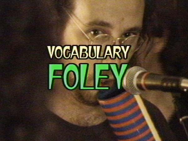 Vocabulary: Foley
