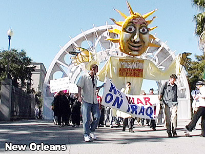 Antiwar Rally in New Orleans
