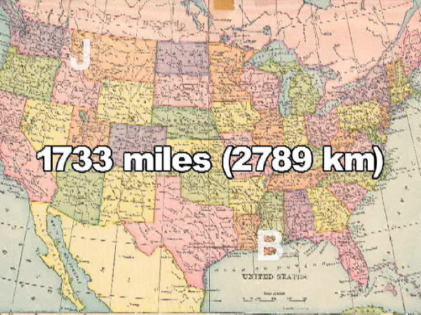 1,733 Miles